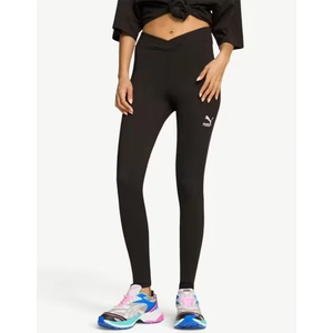PUMA Classics Wrap High Waist Tight Black - magazinko
