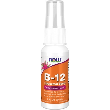 NOW NOW Vitamin B-12 Liposomal Spray, 59 ml