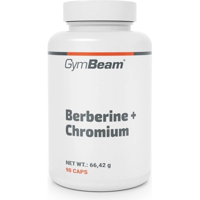 GymBeam Berberín + Chróm 90 kapsúl