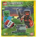 LEGO® Конструктор Lego Minecraft, Нинджа, Зомби и TNT, Лимитирана серия, 662304