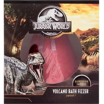 Universal Jurassic World Volcano Bath Fizzer бомбичка за вана 200 g