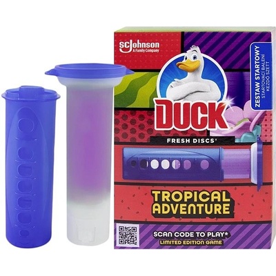 Duck WC čistič Fresh Discs Tropical Adventure 36 ml