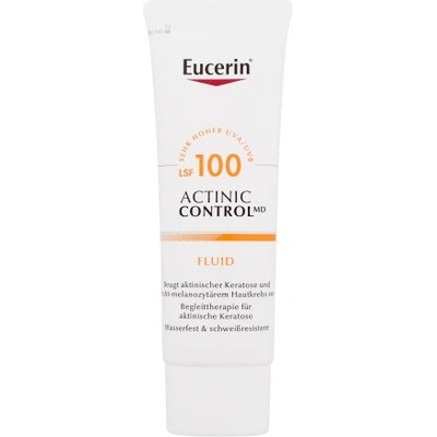 Eucerin Actinic Control MD Fluid SPF100 флуид за лице и тяло за предотвратяване на актинична кератоза 80 ml унисекс