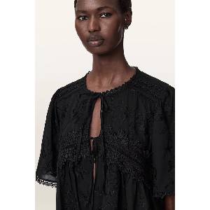 AllSaints блуза дамска от памук LILLITH (W047PE)
