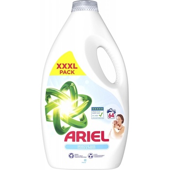Ariel Sensitive Skin Clean & Fresh tekutý prací prostriedok 3,2 l 64 PD