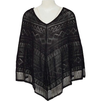 CAMAIEU Черно прозрачно пончо CAMAIEU CAMAIEU | Cheren | ЖЕНИ | L/XL