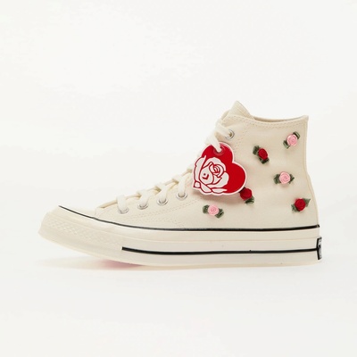 Converse Chuck 70 Valentine's Day Hi Egret/ Red
