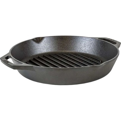Lodge Grilovací litinová pánev 30 cm se dvěma madly L10GPL
