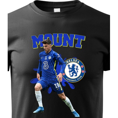 Dětské tričko Mason Mount ČernáCanvas Dětské tričko Bezvatriko.cz 2043