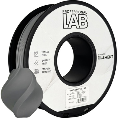 Professional Lab FG-P67-E1, 3D филамент, PLA, 1, 75mm, 1000g, Сребрист (Silver) (FG-P67-E1)