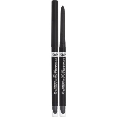 L'Oréal Infaillible Grip 36H Gel Automatic Eye Liner дълготрайна гел очна линия 1.2 g нюанс 001 Intense Black