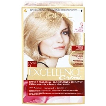 L'Oréal Excellence 9 velmi světlá blond 172 ml