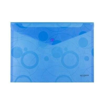 Obálka plastová s drukem Neo Colori A4 modrá 129239