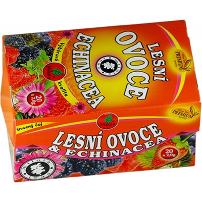 Milota Lesní ovoce s echinaceou porcovaný čaj 40 g