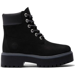 Timberland Дамски ежедневни боти Timberland Women's Stone Street 6 Inch Lace Up Casual boots - Jet Black - размер 38, 5 (EU) (126-0594-0115)