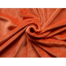 flanel fleece oranžový
