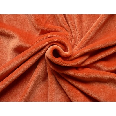 flanel fleece oranžový