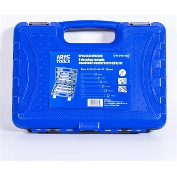 IRIS TOOLS gw-006-030 Комплект от 6 комбинирани ключа с тресчотка (gw-006-030)