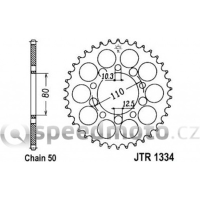 JT Sprockets JTR 1334-34 | Zboží Auto