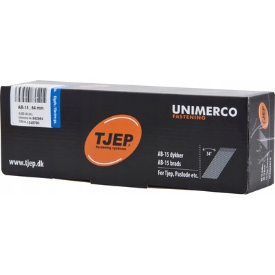 Klince dokončovacie TJEP AB-15/64 mm 4000 ks do klincovačky