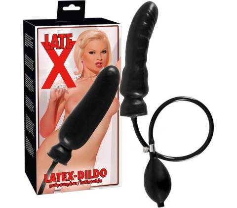 Latex Dildo inflatable
