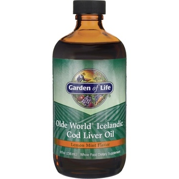 Garden of Life Olde World Icelandic Cod Liver Oil [236 мл] Лимон и Мента
