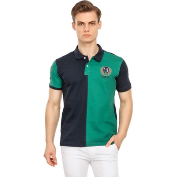 Grand Polo Club Gpc polo Мъжка тениска - Синя/Зелена 21156892 (263596_Многоцветен)