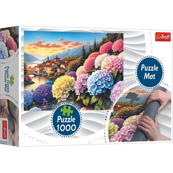 Trefl - Puzzle Hydrangea fairy tale world - 1 000 piese