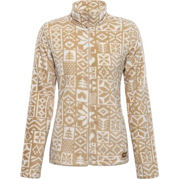 Alpine Pro Дамски флийс суитшърт със суправарм ALPINE PRO EFLINA white pepper varianta pa ALPINE PRO | Kafyav Bezhov | ЖЕНИ | L