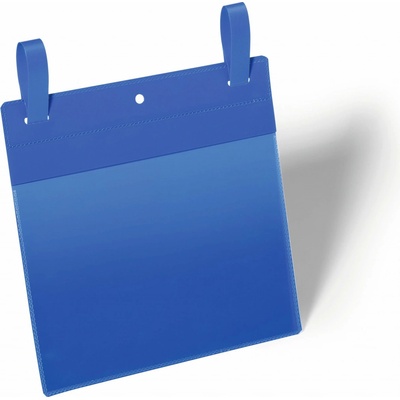 Durable Vrecko na dokumenty s rýchloviazačom 210x148mm na šírku 50 ks modré