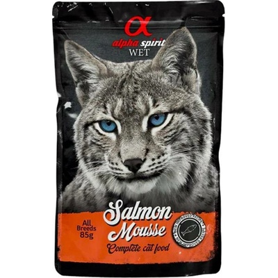 Alpha Spirit Cat Jemná lososová pěna 85 g