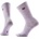 Smartwool Дамски спортни чорапи Smartwool Women's Everyday Groovy Bloom Crew Sports socks - Purple Eclipse - размер 42-45 (EU) (207-1273-0213)