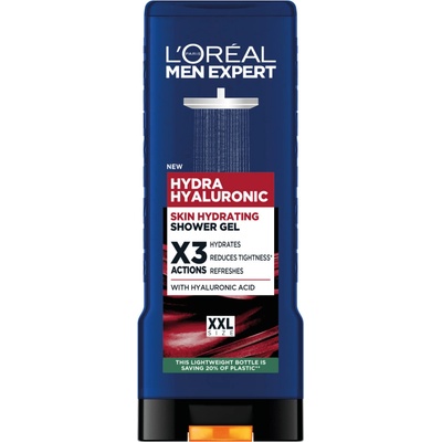 L'Oréal Paris Men Expert Hydra Hyaluronic hydratačný sprchový gél 400 ml