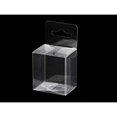 Prima-obchod Plastová krabička k zavěšení, barva transparent