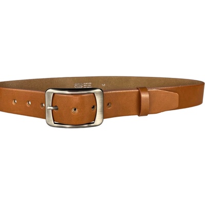 Penny Belts kožený opasek 16242 hnědý