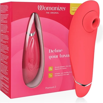 Image 1 of Премиум клитор стимулатор - Womanizer Premium 2 Raspberry (D-235675)