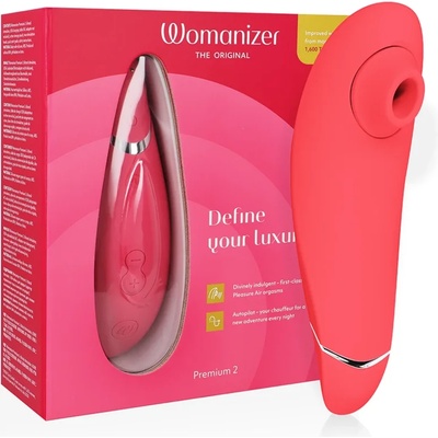 Премиум клитор стимулатор - Womanizer Premium 2 Raspberry (D-235675)