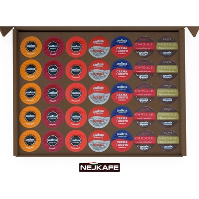 Nejkafe Тестова кутия с 35 кафе капсули за Lavazza A Modo Mio® от NEJKAFE