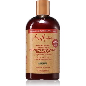 Shea Moisture Manuka Honey & Mafura Oil интензивен хидратиращ шампоан за суха и увредена коса 384ml