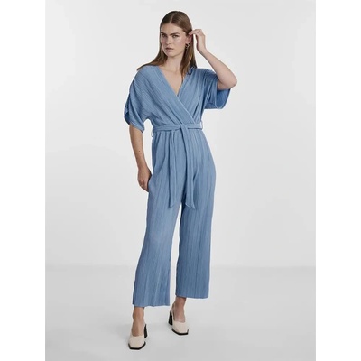 YAS Гащеризон Yas Olinda 3/4 sleeve jumpsuit - Blue (Ashleigh Blue)
