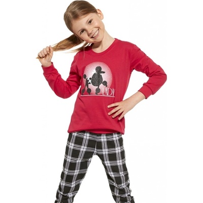 Cornette Kids Girl Lady Dívčí pyžamo růžová