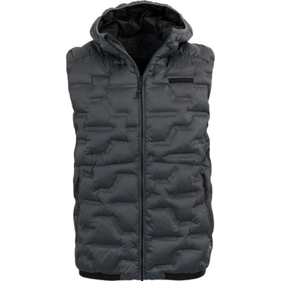 Alpine Pro Livew pánská zateplená vesta tmavě šedá – Zboží Mobilmania