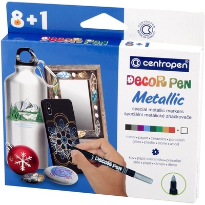 Centropen Decor Pen 2737 8+1 ks