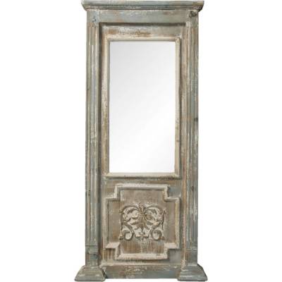 Clayre & Eef 55 x118 cm hnědém bílou patinou