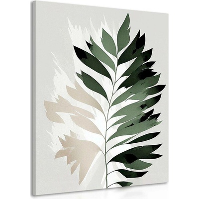 Obraz minimalistická kapradina - 20x30