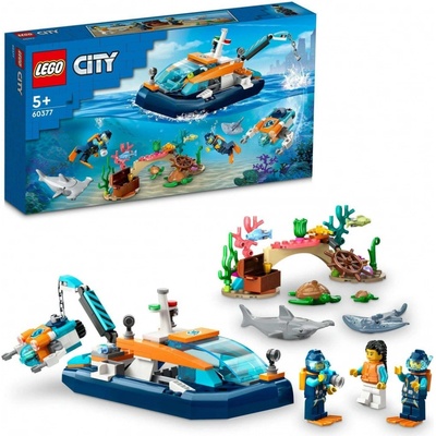 LEGO® City 60379 Hlbinná prieskumná ponorka