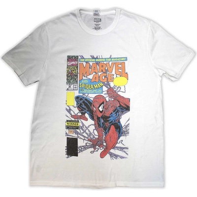 Marvel tričko Spider-Man Marvel Age Comic Cover biele