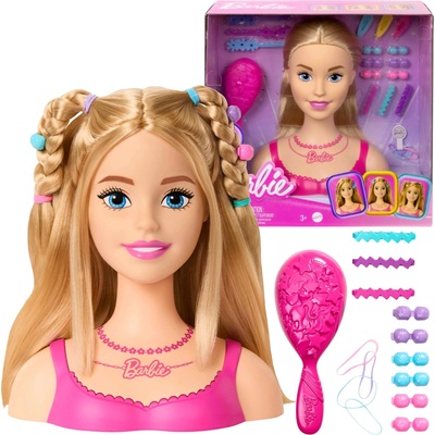 Barbie Barbie Stylingová hlava Blond vlasy HMD88 – Zbozi.Blesk.cz