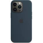 Apple Оригинален гръб Apple Silicone Magsafe Cover за iPhone 13 Pro - Син, MM2J3ZM/A