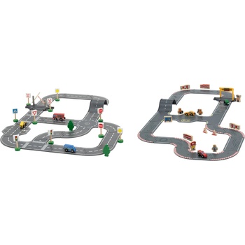 Lupilu Dřevěná stavebnice Město Závodní dráha